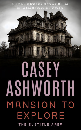 3D mockup of Pink Swan #34732 - Premade Mystery & Thriller & Suspense Book Cover