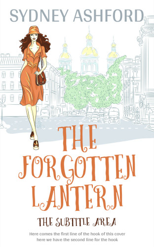 3D mockup of Gray Nurse #34744 - Premade Travel Book Cover