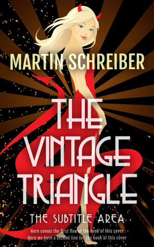 3D mockup of Burning Sand #34818 - Premade Fantasy Book Cover