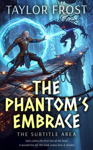 3D mockup of Mirage #35094 - Premade LitRPG Book Cover