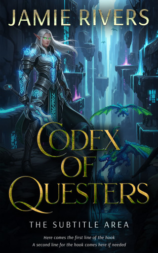 3D mockup of Aztec #35107 - Premade LitRPG Book Cover