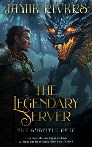 3D mockup of Bunker #35111 - Premade LitRPG Book Cover