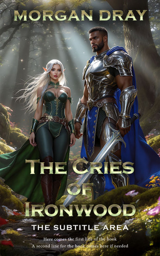 3D mockup of Tuatara #35144 - Premade LitRPG Book Cover