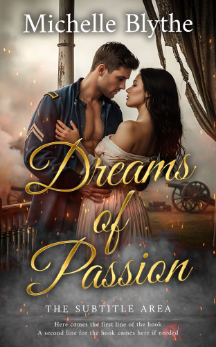 3D mockup of Taupe #35150 - Premade Romance Book Cover | BookCoverZone