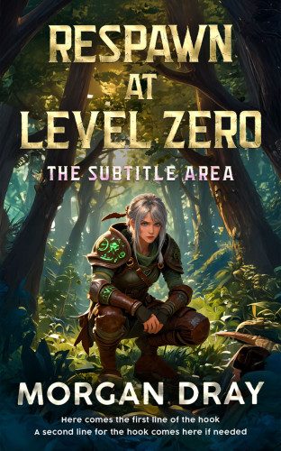 3D mockup of Heavy Metal #35178 - Premade LitRPG Book Cover