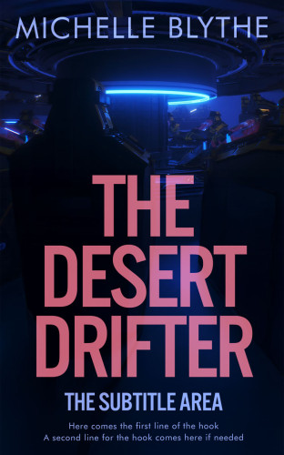 3D mockup of Puce #35203 - Premade Science Fiction Book Cover