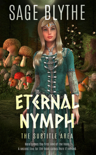 3D mockup of Rangoon Green #35292 - Premade Fantasy Book Cover