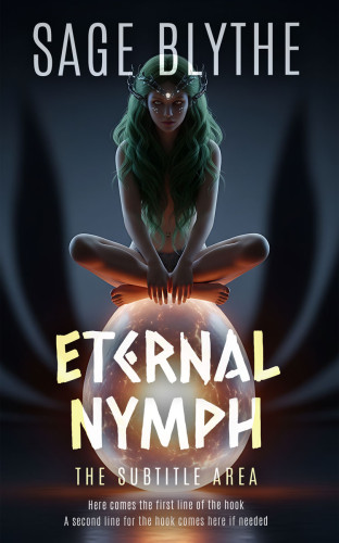 3D mockup of Shark #35311 - Premade Fantasy Book Cover