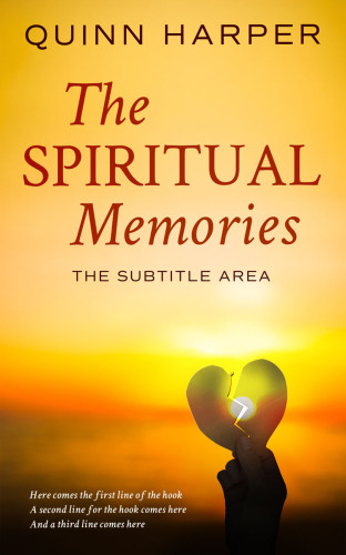 3D mockup of Saffron #35543 - Premade Romance Book Cover