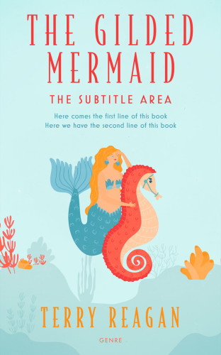 3D mockup of Jagged Ice #50017 - Premade Fantasy Book Cover