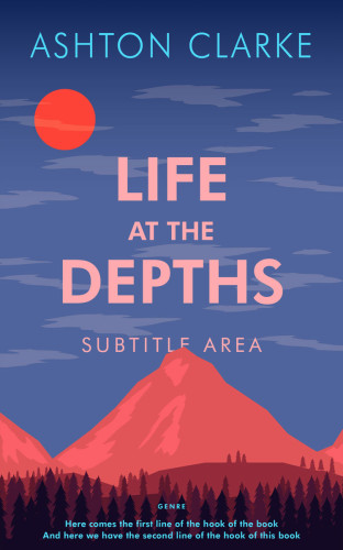 3D mockup of East Bay #50029 - Premade Western Book Cover