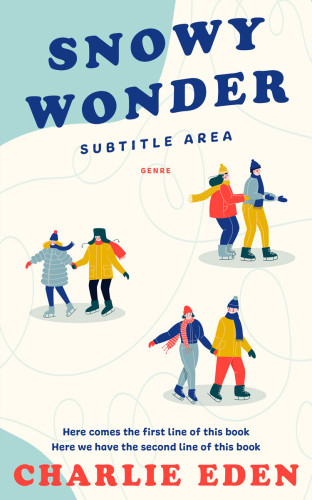 3D mockup of Ecru White #50065 - Premade Romance Book Cover