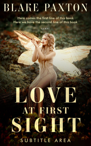 3D mockup of Pavlova #50071 - Premade Fantasy Book Cover