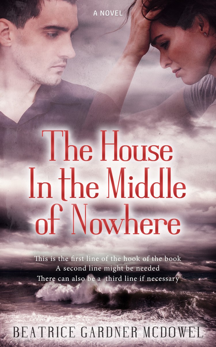 2D view of Dusty Gray #0018 - Premade Romance Book Cover | BookCoverZone