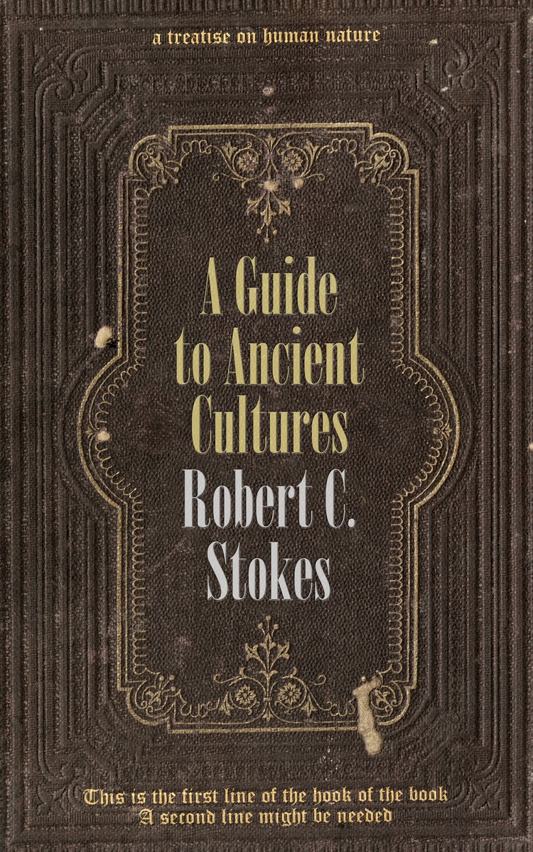 2D view of Taupe #54 - Premade Poetry Book Cover