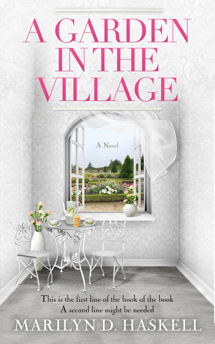 2D view of Premade Abstract Book Cover - Alto