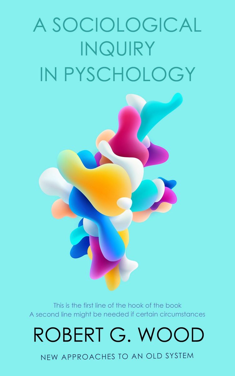 2D view of Spray #117 - Premade Abstract Book Cover
