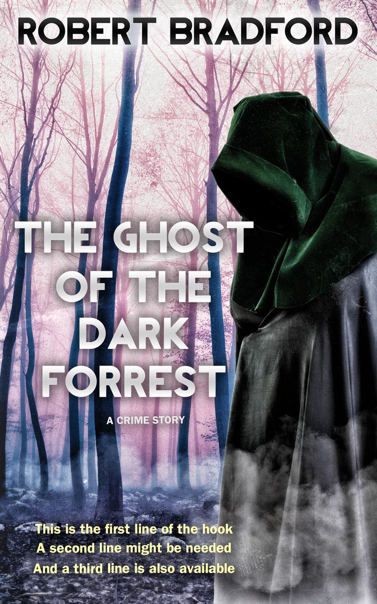 2D view of Charade #121 - Premade Horror Book Cover