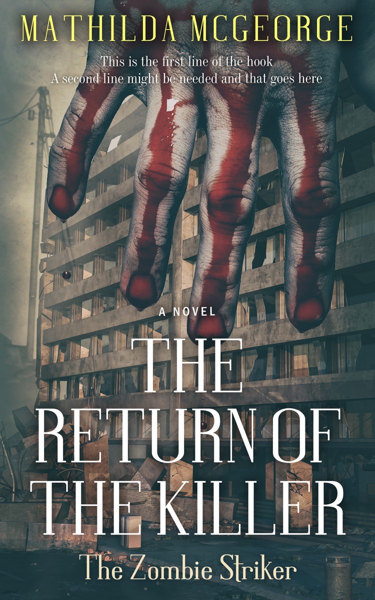 2D view of Cape Cod #129 - Premade Horror Book Cover