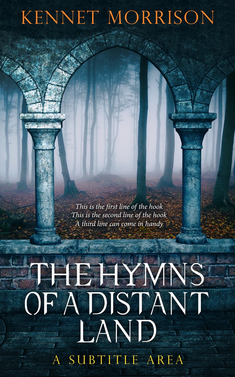 2D view of Premade Fantasy Book Cover - Big Stone