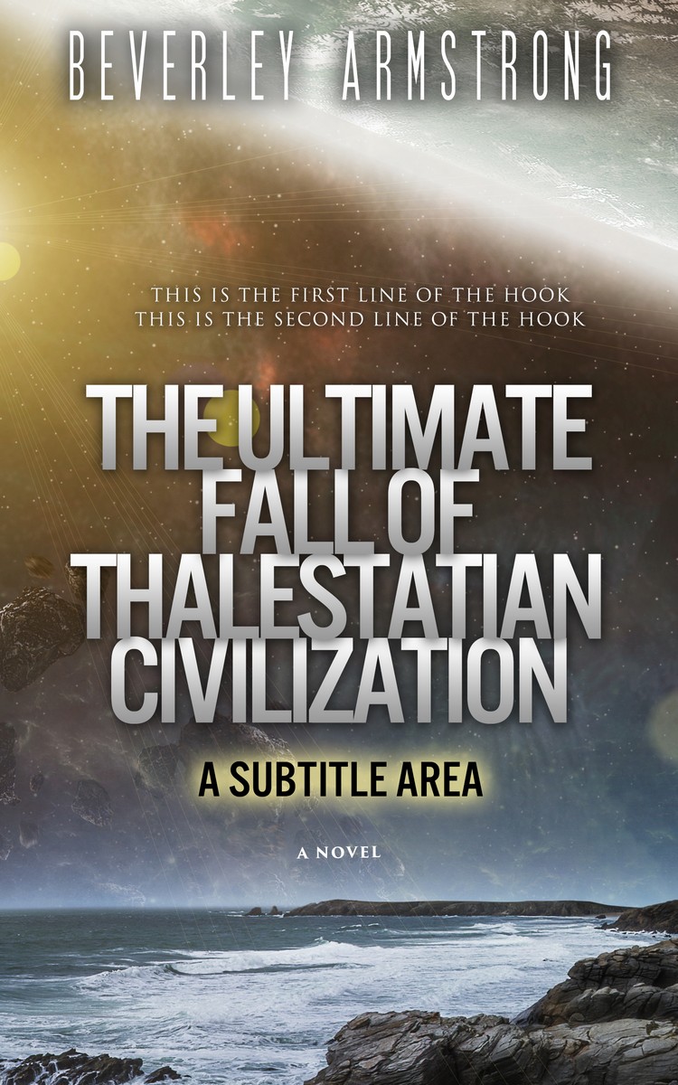 2D view of Fuscous Gray #167 - Premade Apocalyptica Book Cover