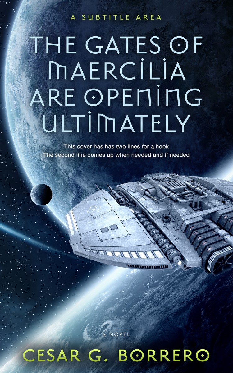 2D view of Big Stone #183 - Premade Science Fiction Book Cover