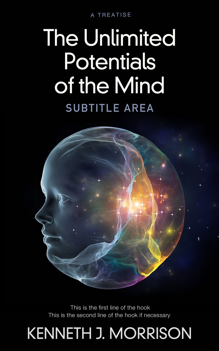 2D view of Premade Self-Improvement & Self-Help Book Cover - Bunker