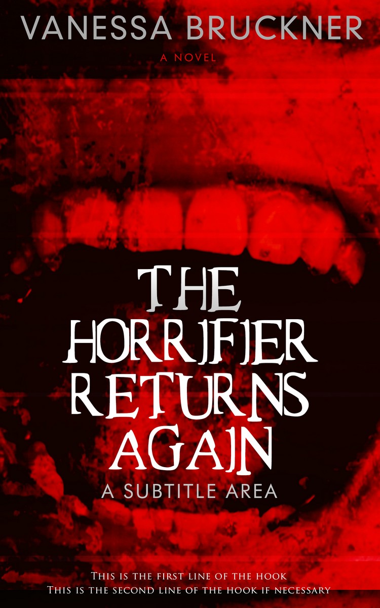 2D view of Thunderbird #268 - Premade Horror Book Cover