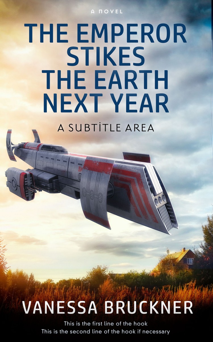 2D view of Timberwolf #282 - Premade Science Fiction Book Cover