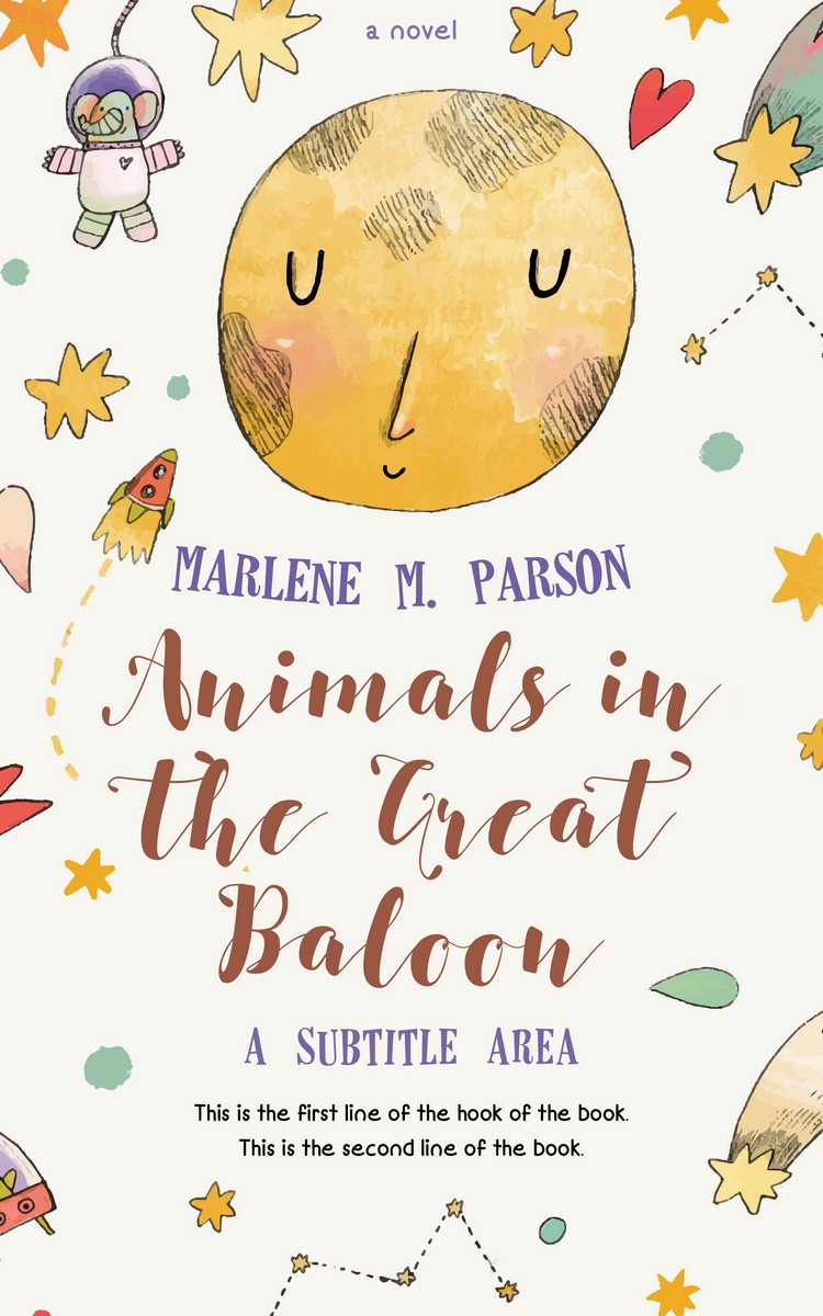 2D view of Spring Wood #285 - Premade Science Fiction Book Cover