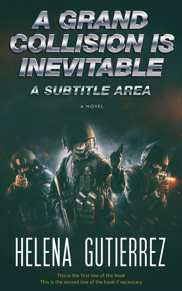 2D view of Te Papa Green #0325 - Premade Mystery & Thriller & Suspense Book Cover