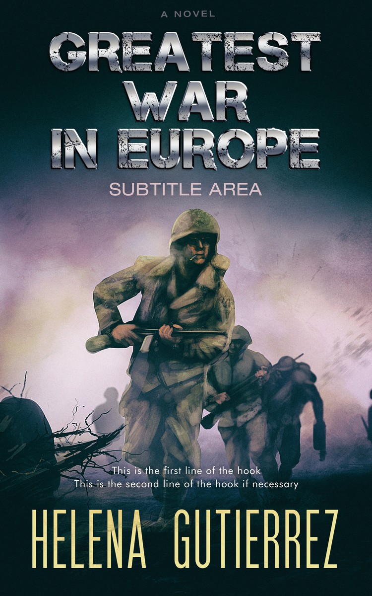 2D view of Cold Turkey #327 - Premade Historical Book Cover