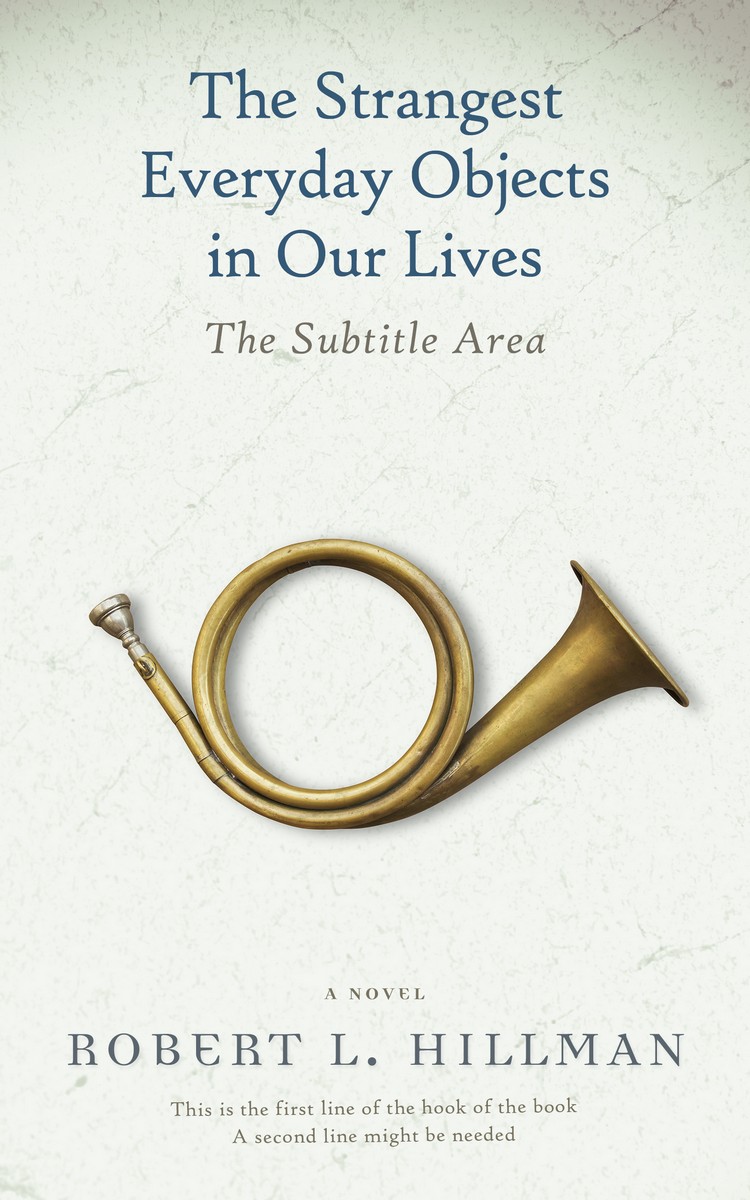 2D view of Premade Abstract Book Cover - Cararra