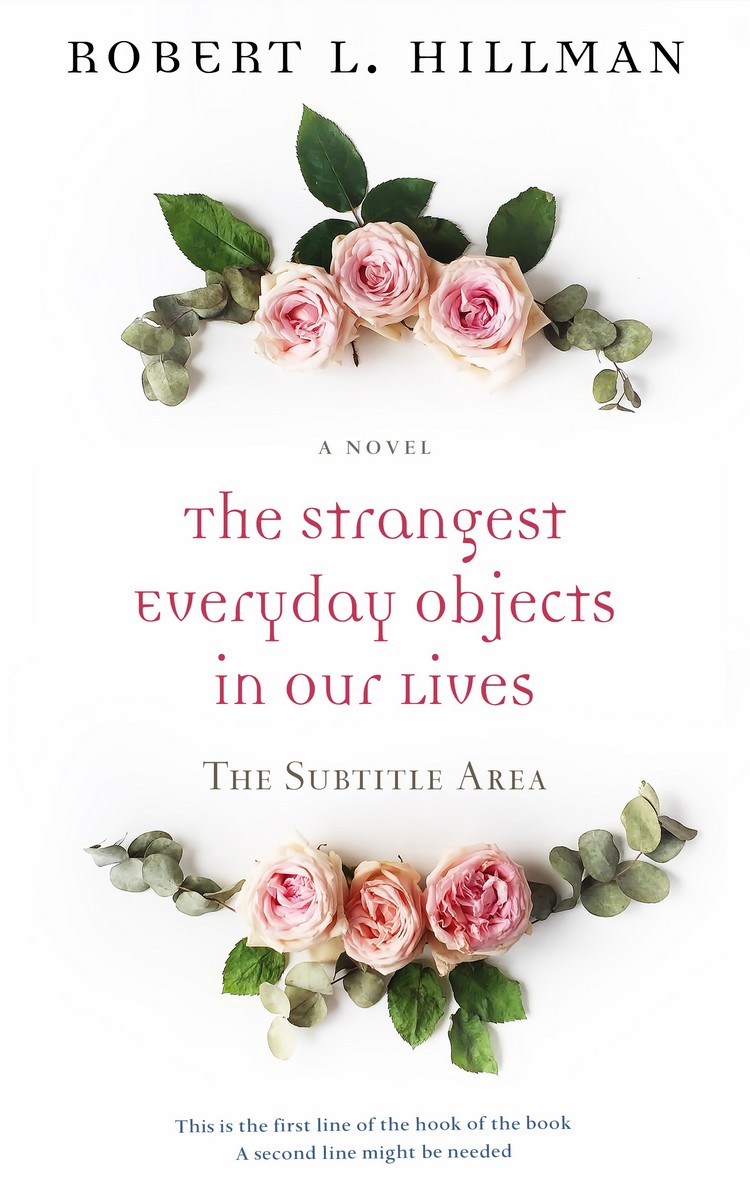 2D view of Premade Poetry Book Cover - Kelp