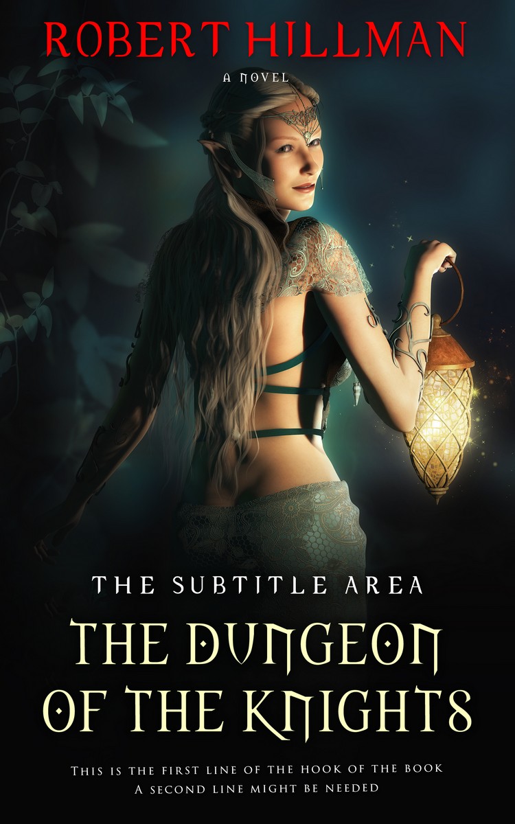 2D view of Woodsmoke #432 - Premade Fantasy Book Cover