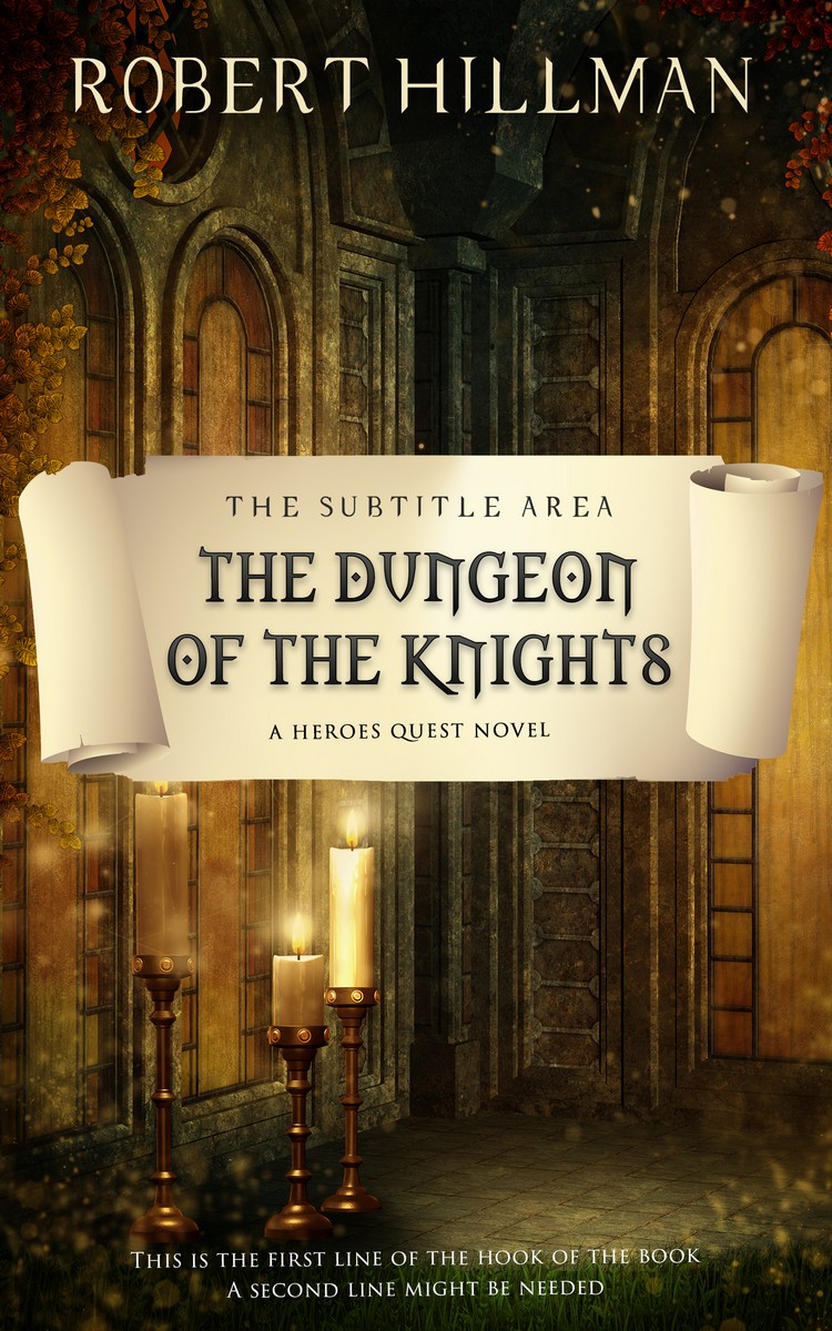 2D view of Premade Fantasy Book Cover - Brandy