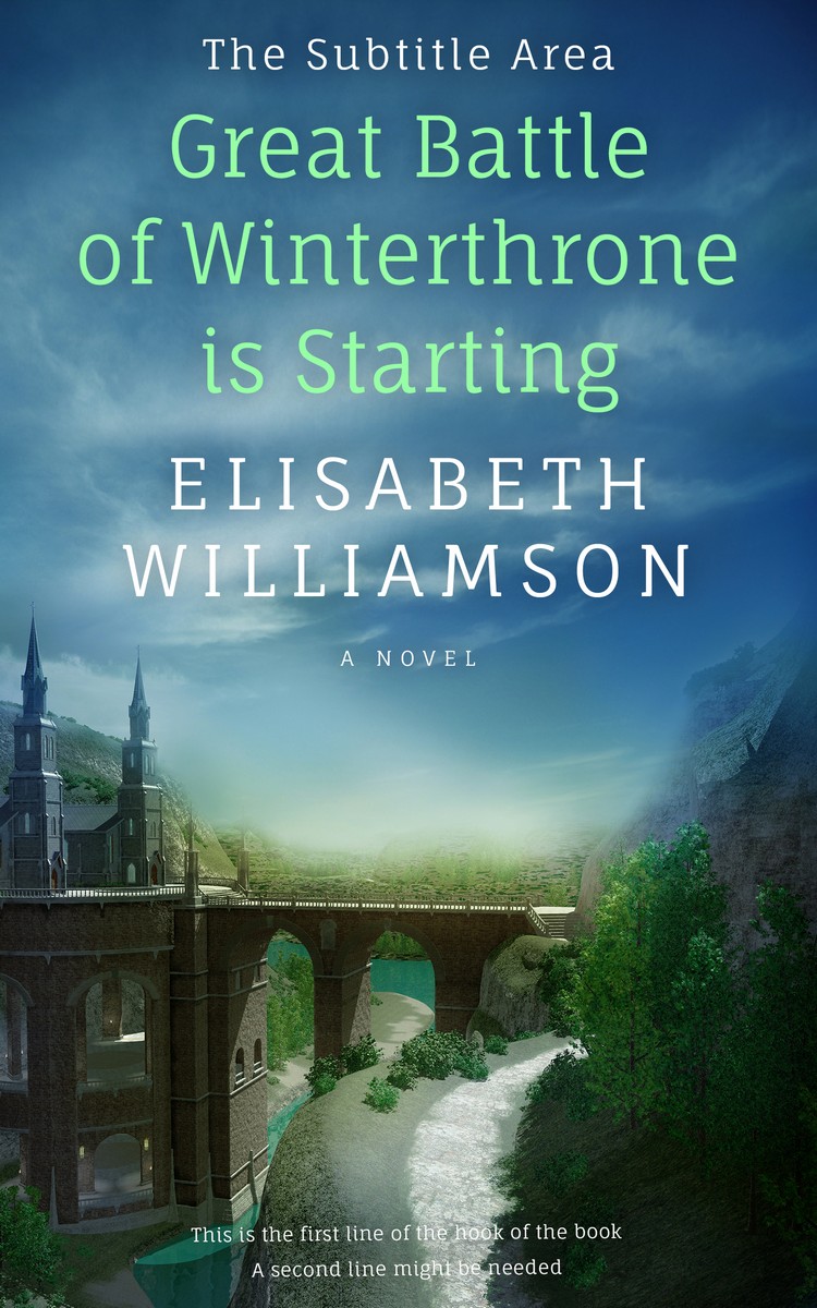 2D view of Bismark #438 - Premade Fantasy Book Cover