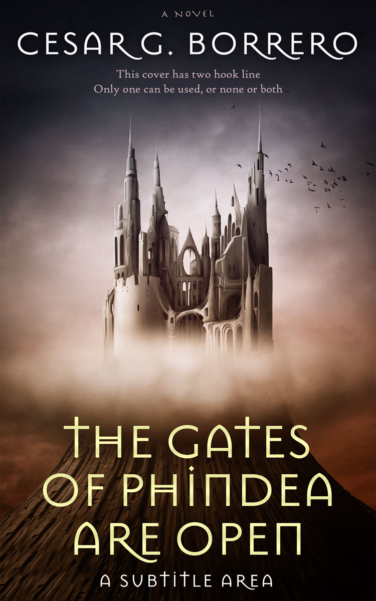 2D view of Cocoa Brown #442 - Premade Apocalyptica Book Cover