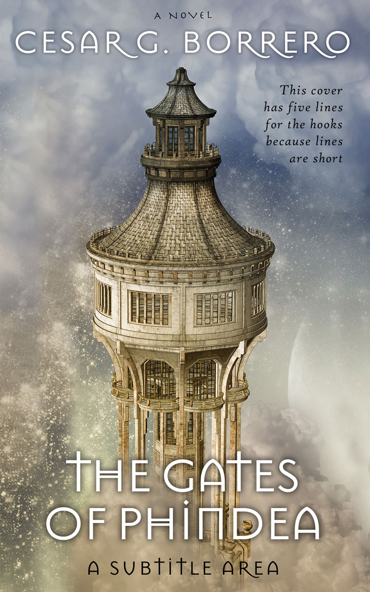 2D view of Zorba #448 - Premade Fantasy Book Cover