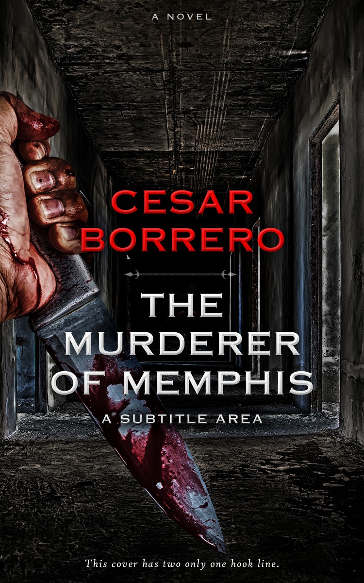 2D view of Cod Gray #477 - Premade Mystery & Thriller & Suspense Book Cover