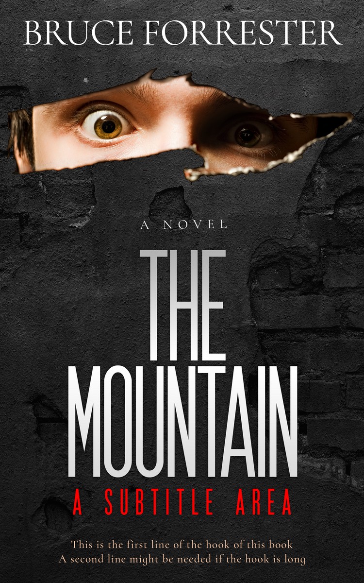 2D view of Mine Shaft #522 - Premade Abstract Book Cover