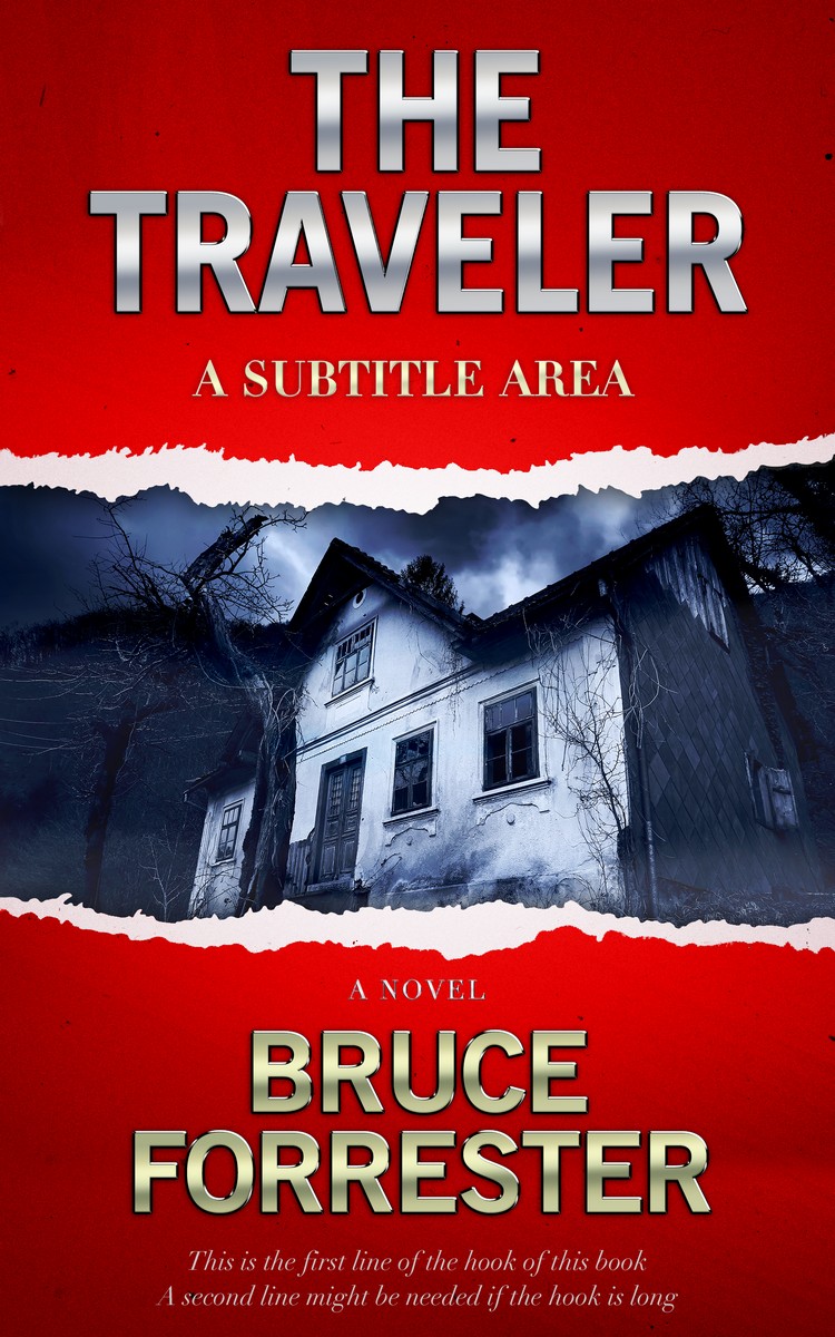 3D mockup of Silver Sand #0547 - Premade Horror Book Cover | BookCoverZone