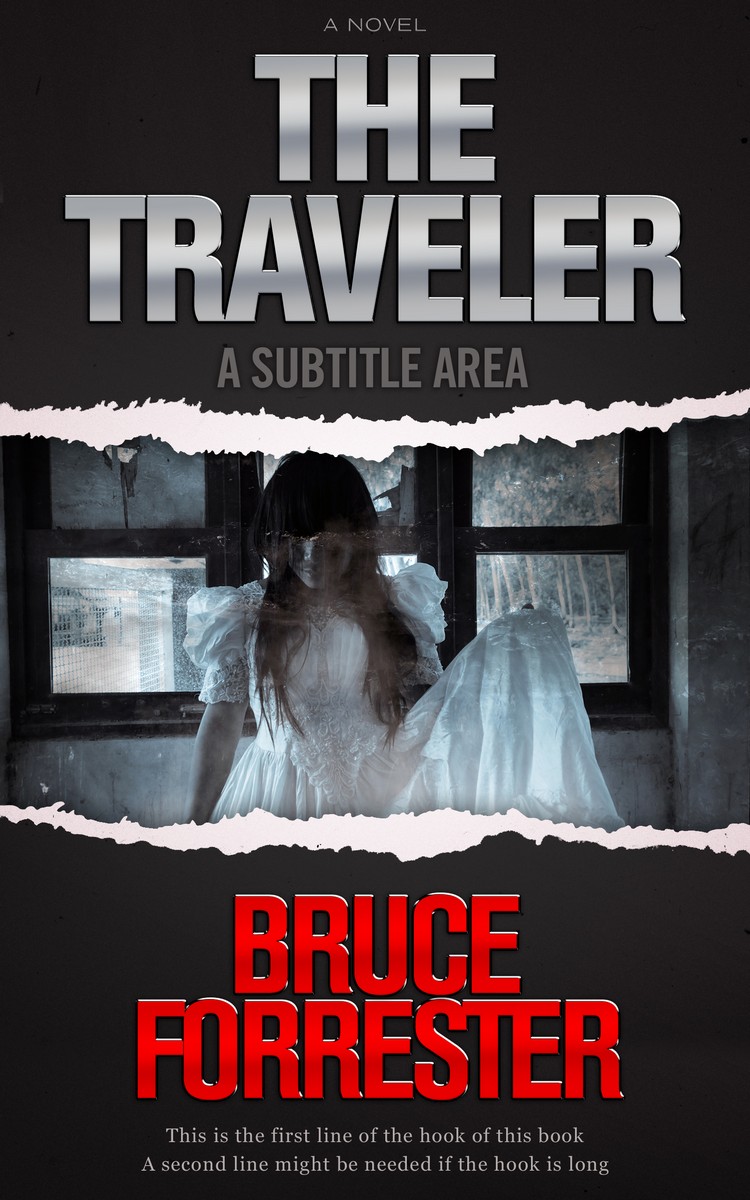 2D view of Premade Horror Book Cover - Eunry