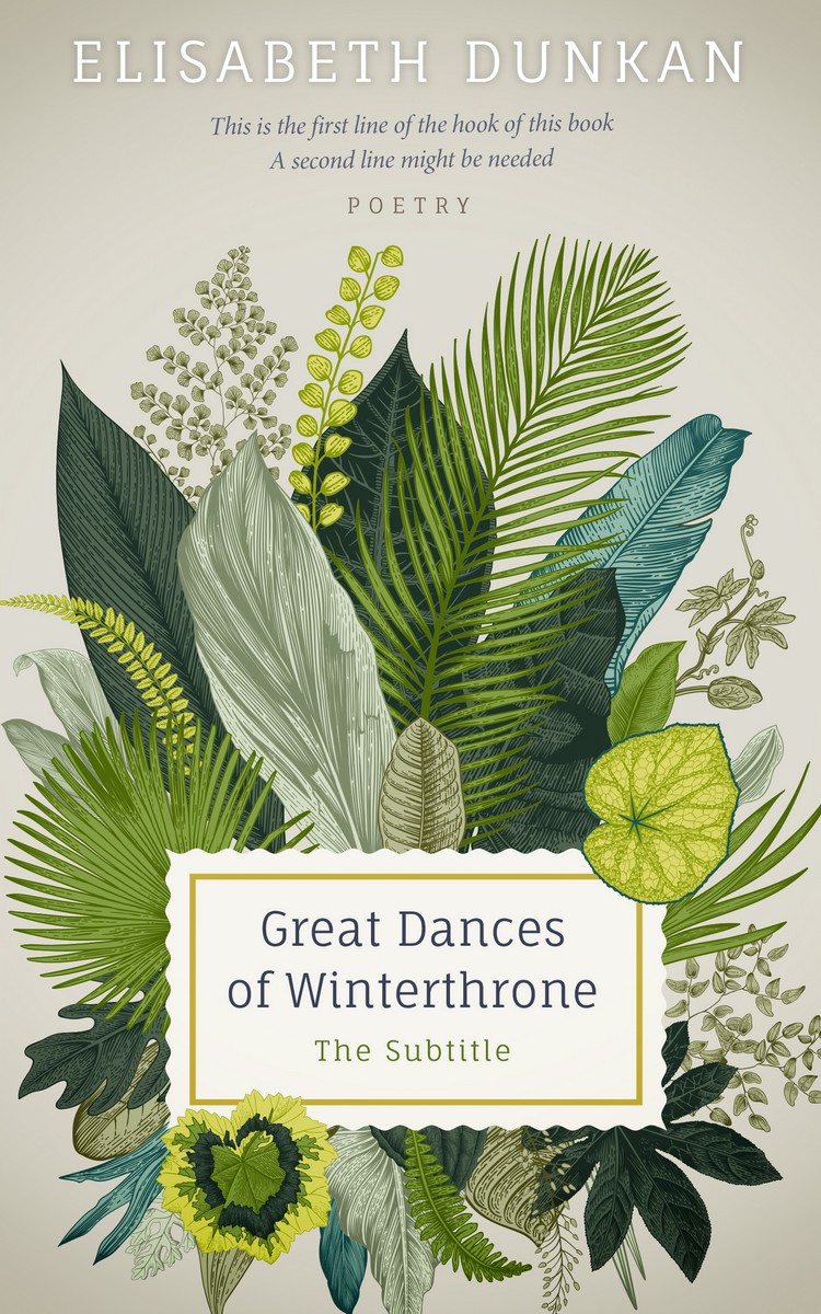 2D view of Moon Mist #578 - Premade Poetry Book Cover