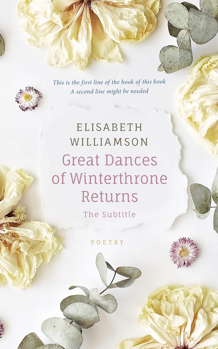 2D view of Satin Linen #582 - Premade Romance Book Cover