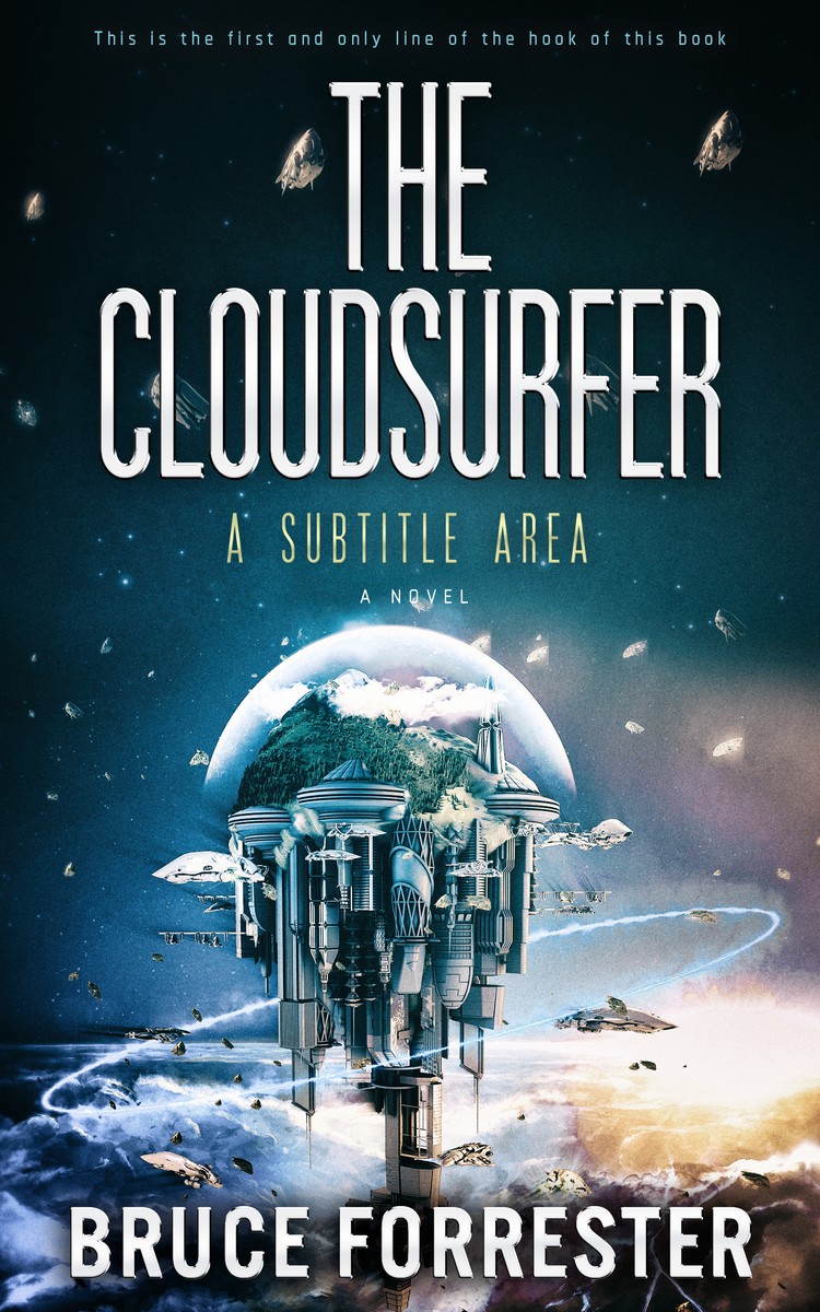 2D view of Iron #627 - Premade Science Fiction Book Cover