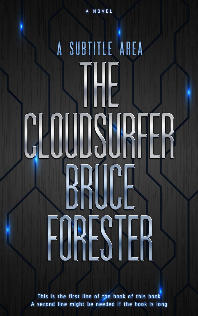 2D view of Shark #630 - Premade Science Fiction Book Cover