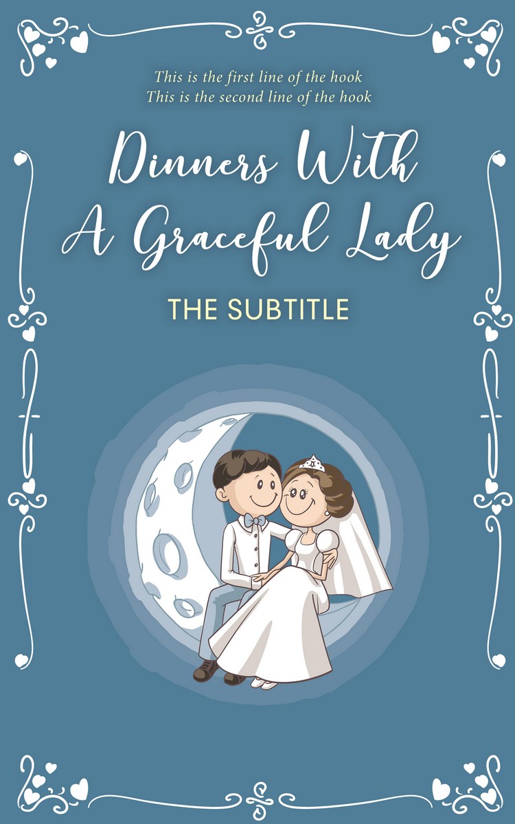 2D view of Horizon #642 - Premade Romance Book Cover