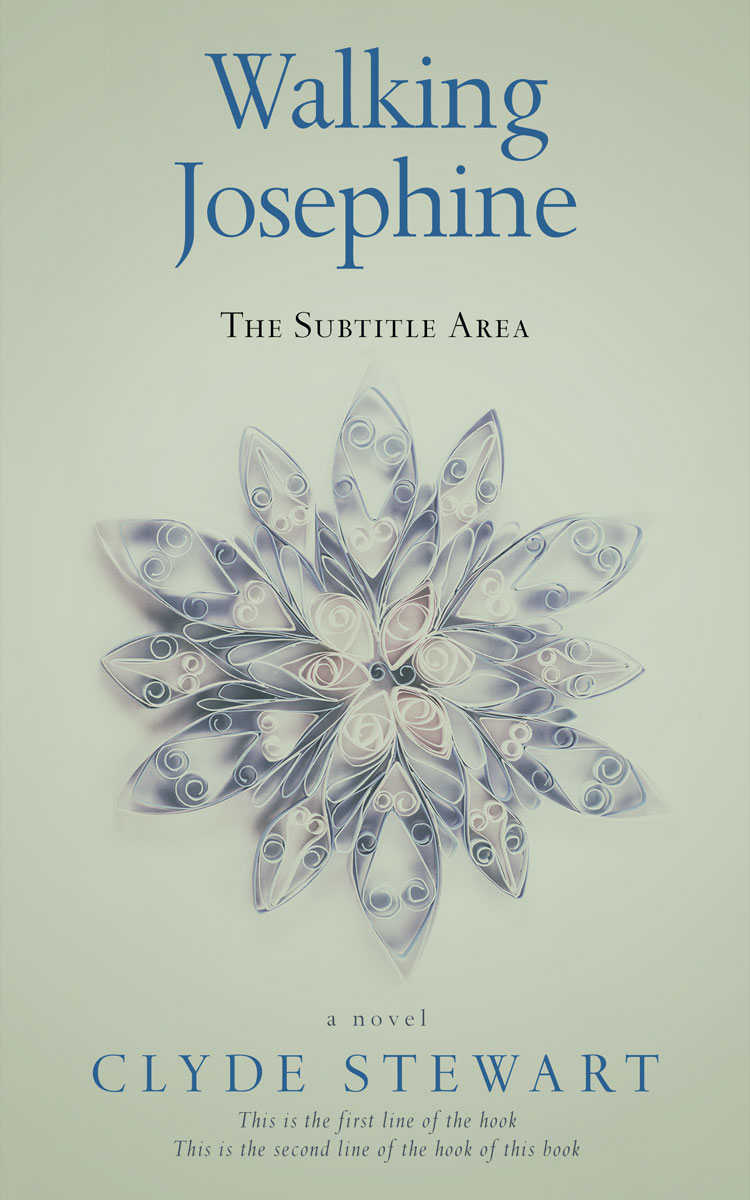 2D view of Clay Ash #677 - Premade Poetry Book Cover