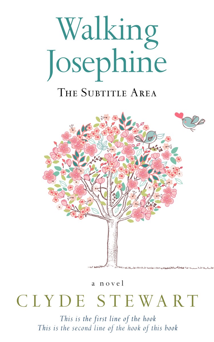 2D view of Premade Romance Book Cover - Cavern Pink